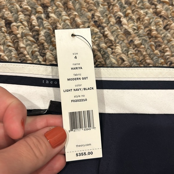BOGO NWT Theory Hariya Silk Pants - Picture 5 of 7